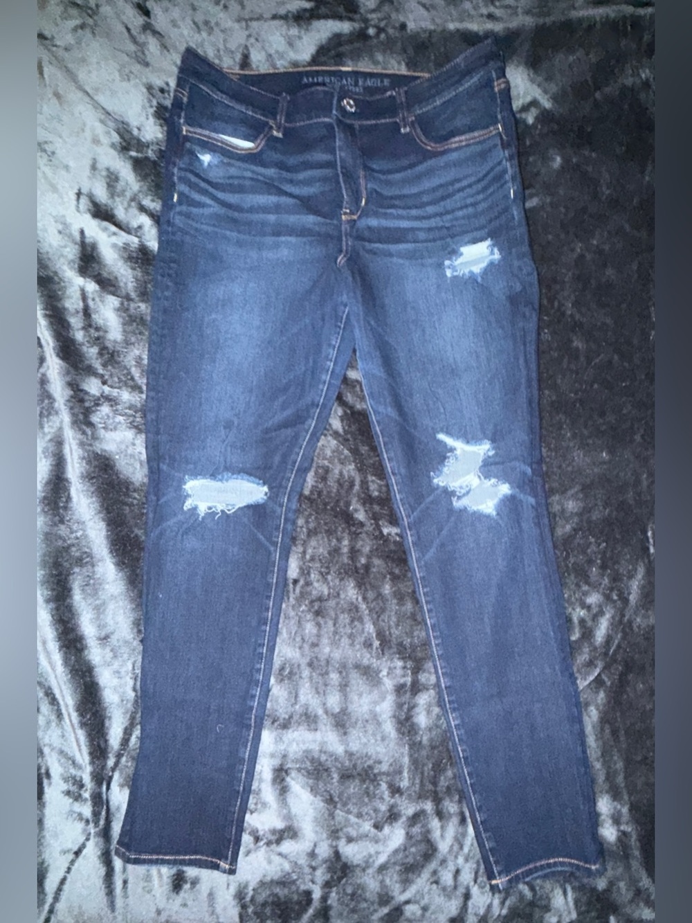American Eagle Outfitters Dark Blue Dream Skinny Jeans